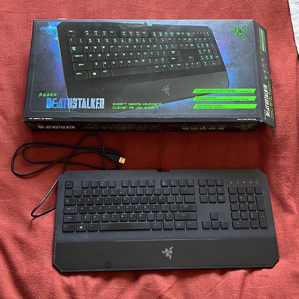 Razer Deathstalker gaming keyboard